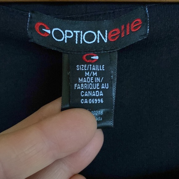 OPTIONELLE Made in Canada ‘Little Black Dress’ Size Medium - Picture 2 of 8